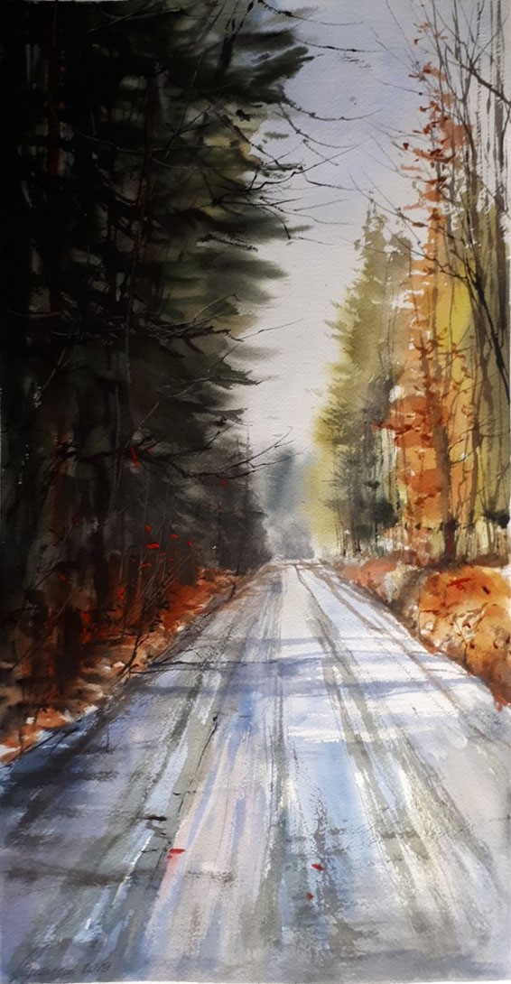 Leśna droga  — Beata Gugnacka