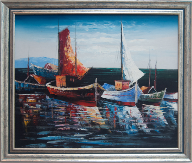 Adriatycki port — Artysta nieznany