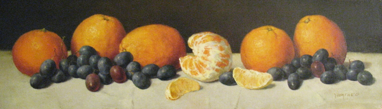 Martwa natura z pomarańczami — Gennadiy Tishchenko