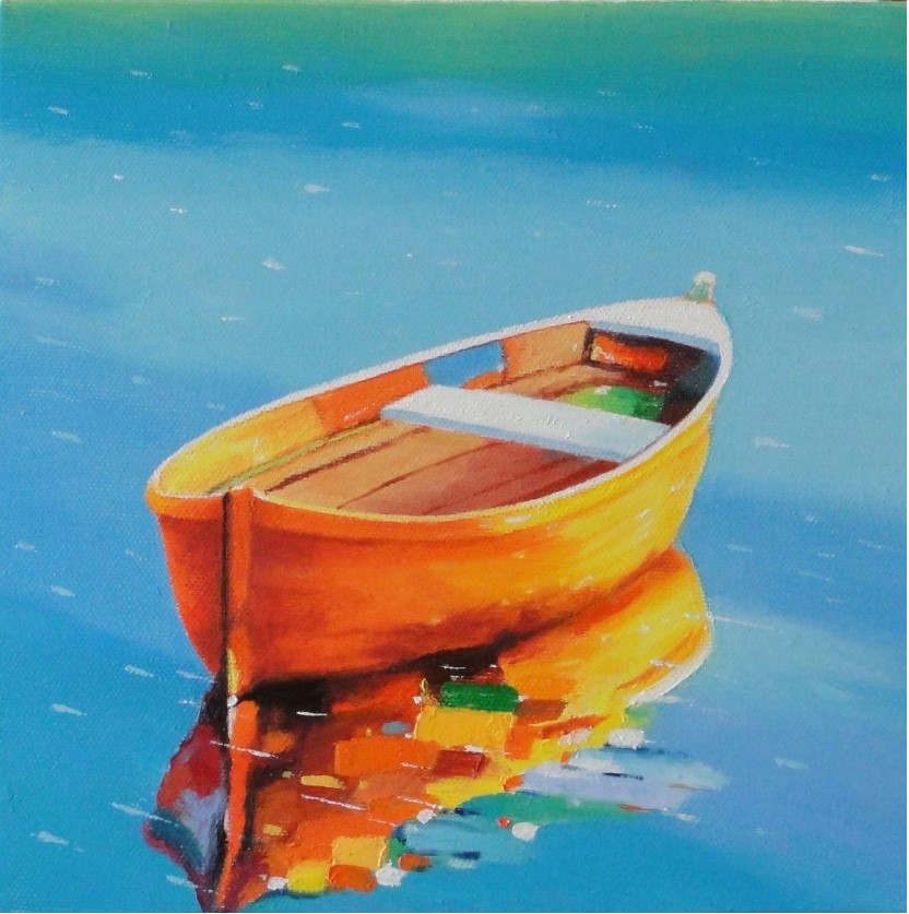 Kolorowa łódka — Tomasz Buchowicz