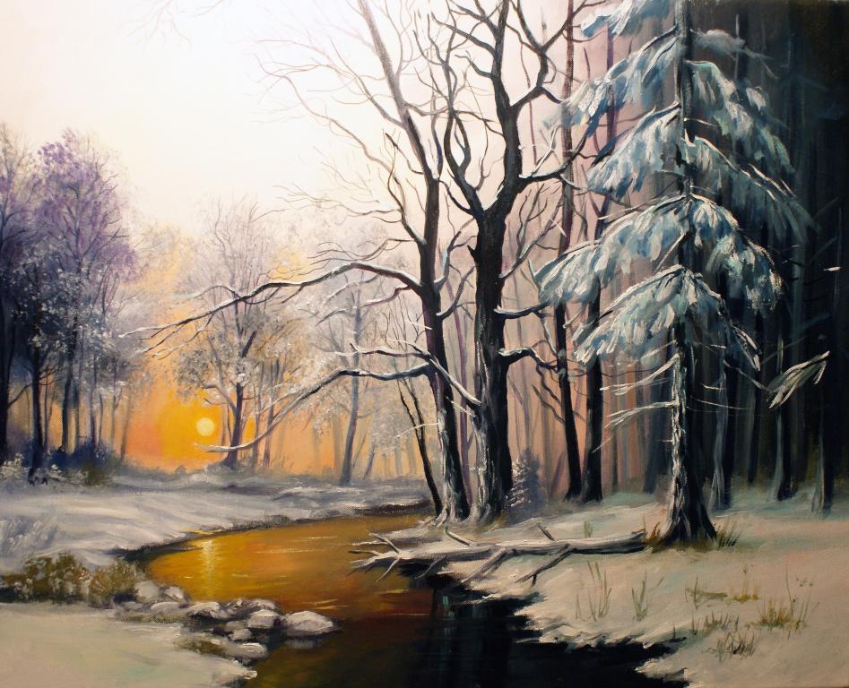Zima w lesie — Rafał Gulczyński