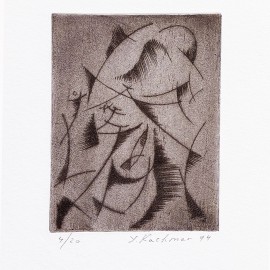 Yaroslav Kachmar &mdash; Bez tytułu 340 (ed.4/20)(arkusz: 12 x 16 cm)
