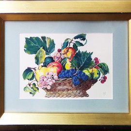 Artysta nieznany &mdash; Kosz z owocami