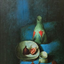 Gennadiy Tishchenko &mdash; Still life with pomegranates