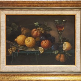 Swiridov W. D. &mdash; Martwa natura z owocami i winem II