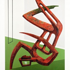 Adam Bakalarz  &mdash; "W 967, Z cyklu 'Zawodnicy', 2014"(B2)