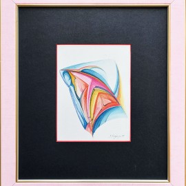 Yaroslav Kachmar &mdash; Bez tytułu (354) (rama: 35 x 39 cm)