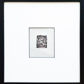 Yaroslav Kachmar &mdash; Bez tytułu (w ramie 30 x 32 cm)