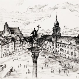 Andrzej Masianis &mdash; Warszawa w grafice II - 1 (edycja 7/12)