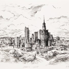 Andrzej Masianis &mdash; Warszawa w grafice II - 3 (edycja 4/12)