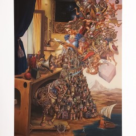 Tomasz Sętowski &mdash; Iliada (arkusz: 70 x 100 cm)