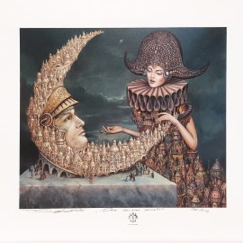 Tomasz Sętowski &mdash; One human minute (arkusz: 100 x 70 cm)