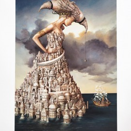 Tomasz Sętowski &mdash; Lost Ship E/A (arkusz: 70 x 100 cm)