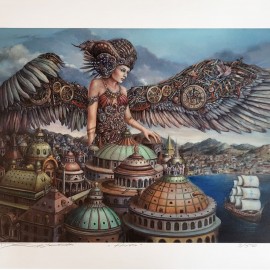 Tomasz Sętowski &mdash; Aura (arkusz 100 x 70 cm)