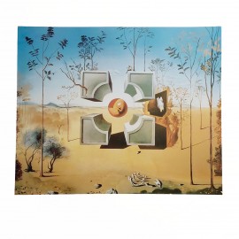 Salvador Dalí &mdash; Corpus Hypercubus (edycja MCXXVII/MM)(arkusz: 66x50cm)