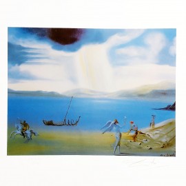Salvador Dalí &mdash; Landscape of Portlligat (edycja MCXXV/MM)(arkusz: 65,5x50 cm)