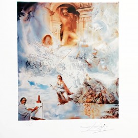 Salvador Dalí &mdash; The Ecumenical Council (ed.MCXCV/MM)(arkusz: 50x66cm)