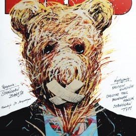 Andrzej Pągowski &mdash; Miś (plakat filmowy/sygnowany)