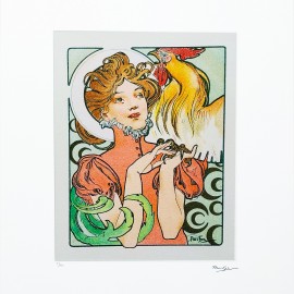 Alfons Mucha &mdash; Cocorico (ed.23/100)(arkusz: 50x70 cm)
