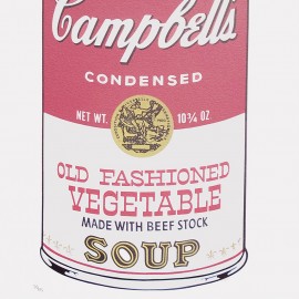 Andy Warhol &mdash; Campbell's Old fashioned Vegetable Soup 