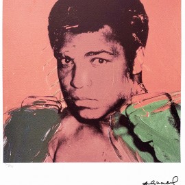 Andy Warhol &mdash; Muhammad Ali (ed.30/125)(arkusz: 35 x 50 cm)