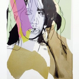 Andy Warhol &mdash; Mick Jagger (ed. 37/100)(arkusz: 38 x 57 cm)