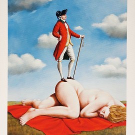 Rafał Olbiński &mdash; Casanova (II/XX) (ark.: 20 x 30 cm)