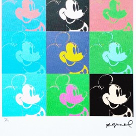 Andy Warhol &mdash; Mickey Mouse (ed. 115/125)(ark.: 35 x 50 cm)