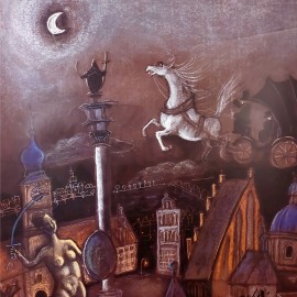 Józef Wilkoń &mdash; Warszawa (sygn. przez artystę)