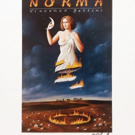 Rafał Olbiński &mdash; Norma (sygn. przez autora)
