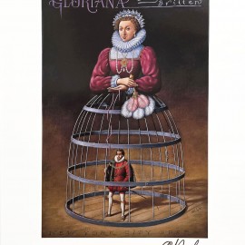 Rafał Olbiński &mdash; Gloriana (sygn. przez autora)