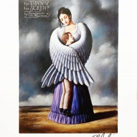 Rafał Olbiński &mdash; The Turn of the Screw (sygn. przez autora)