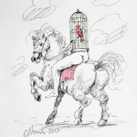 Rafał Olbiński &mdash; Wild Nakedness, 2017