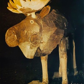 Józef Wilkoń &mdash; Wilkoń w Lesie (sygn. przez artystę)