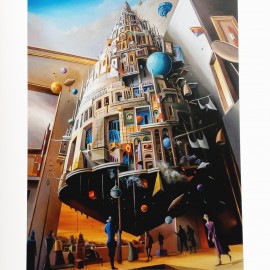 Mikołaj Sętowski &mdash; Lewitacja (ed.7/50)(ark. 70 x 92 cm)