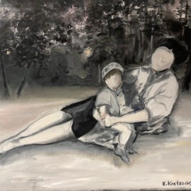 Karolina Kostrzewska &mdash; Matka z dzieckiem 