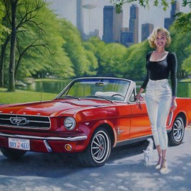 Marcus Von May &mdash; Ford Mustang Czerwony