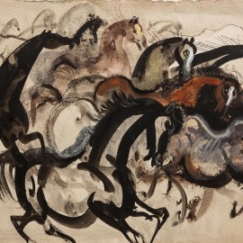 Józef Wilkoń &mdash; Konie