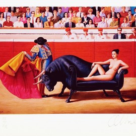 Rafał Olbiński &mdash;  Korrida (Corrida) (edycja IX/XX)(ark. 20 x 30 cm)