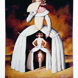 Rafał Olbiński &mdash; Retrospekcja tożsamości (ed. VI/XX)(ark. 20 x 30 cm)