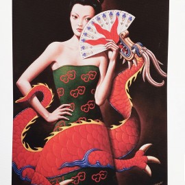 Rafał Olbiński &mdash; Turandot (VII/XX)(ark. 20 x 30 cm)