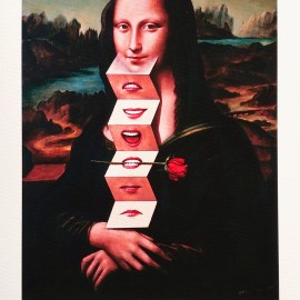 Rafał Olbiński &mdash; Próba ikony (X/XX) (20 x 30 cm)