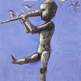 Józef Wilkoń &mdash; Festiwal Sztuki Lalkarskiej (sygn. autora)