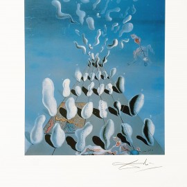 Salvador Dalí &mdash; Inaugural Gooseflesh (edycja MCLXXXII/MM)(arkusz 50x66cm)