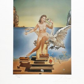 Salvador Dalí &mdash; Leda Atomica (ed. MDCCXCIII/MM)(arkusz: 50 x 66 cm)