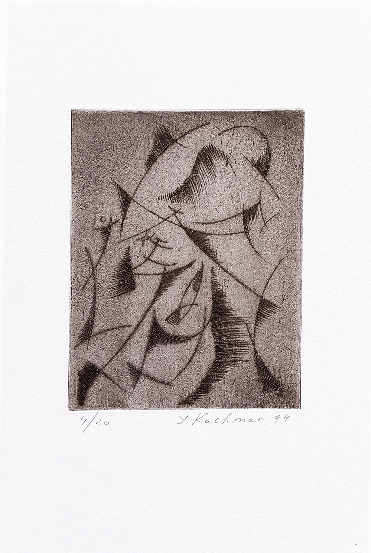 Bez tytułu 340 (ed.4/20)(arkusz: 12 x 16 cm) &mdash; Yaroslav Kachmar