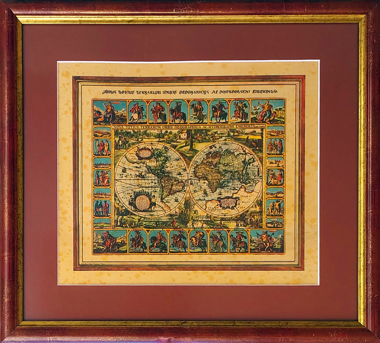 Stara mapa &mdash; Artysta nieznany