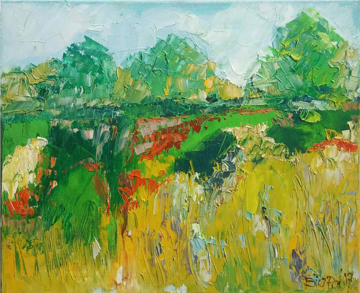 Czerwone maki &mdash; Wanda Biernacka-Penkszyk