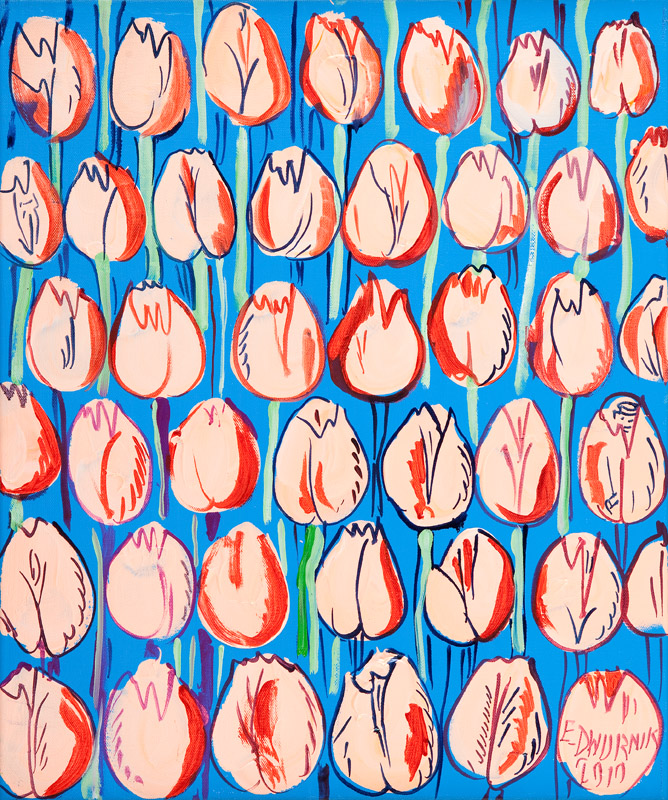 Różowe Tulipany (ed. 99/100) &mdash; Edward Dwurnik
