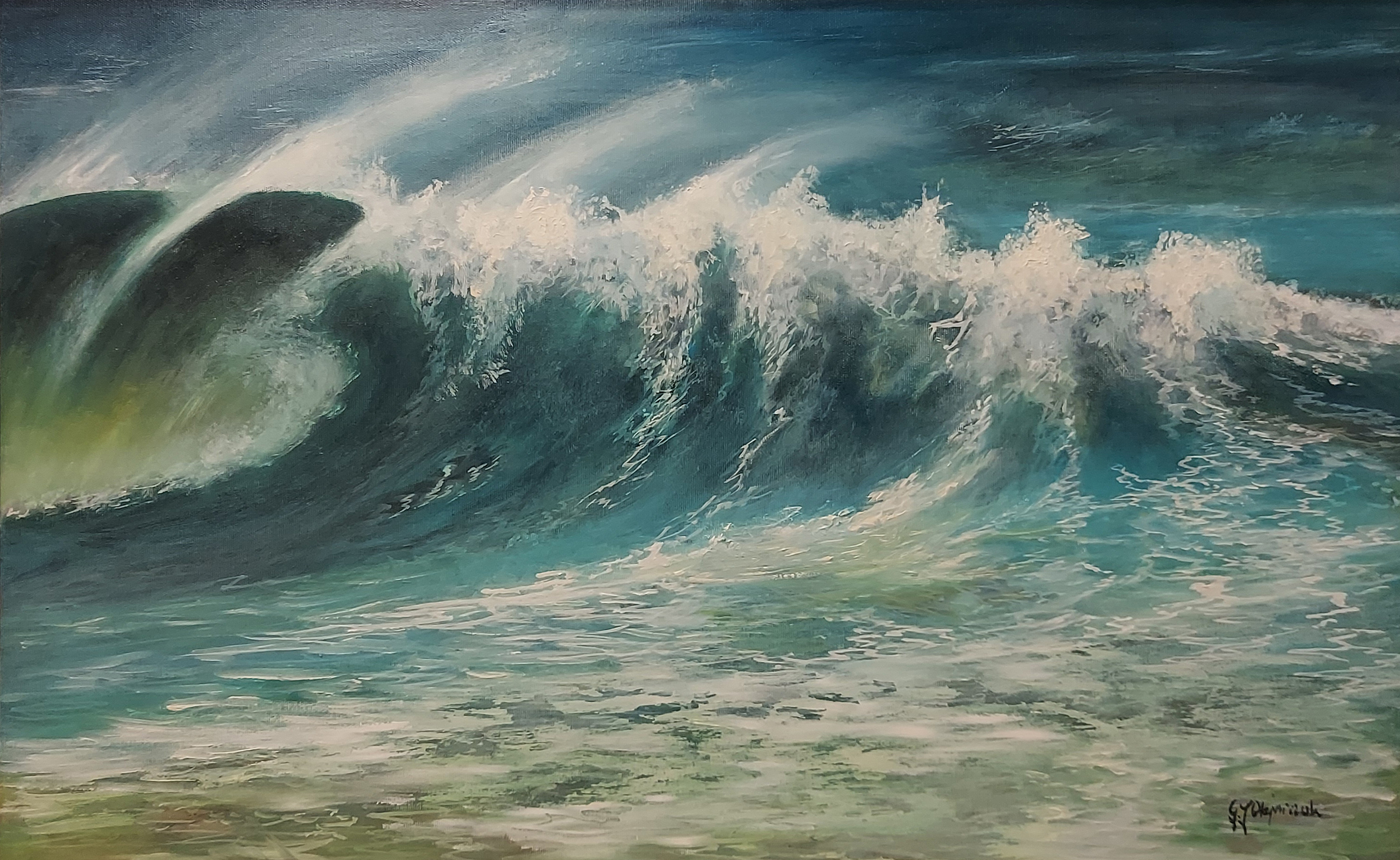 Morska fala &mdash; Grzegorz Olejniczak